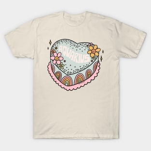 Aquarius Heart Cake T-Shirt